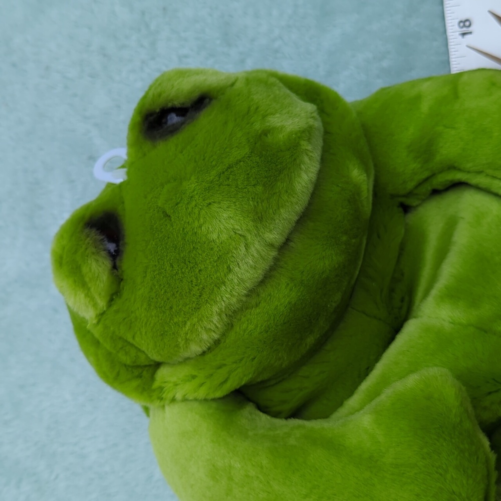 Applause Lou Rankin Herbert frog full body puppet plush new with tags - Picture 10 of 11